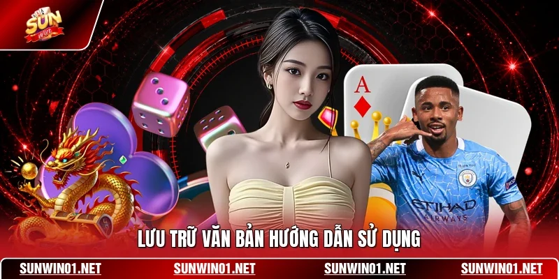 Lưu trữ văn bản hướng dẫn sử dụng